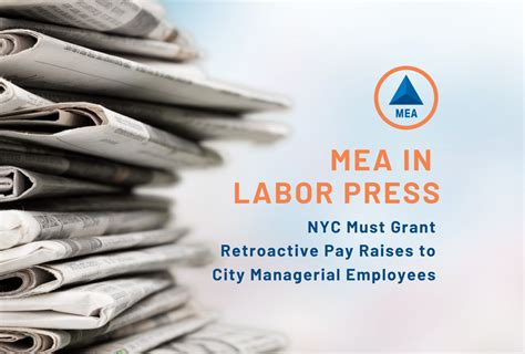 Labor Press Spotlight Nyc Must Grant Retroactive Pay Raises To City