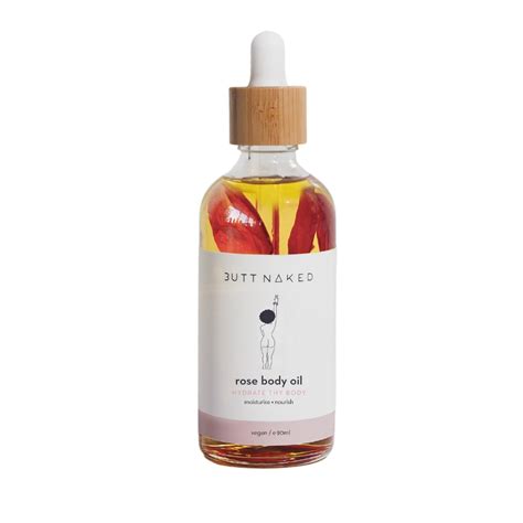 Butt Naked Body Rose Body Oil Ml Healthylife