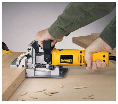 DEWALT Corded Biscuit Joiner Kit 120V AC 6 5 A 13 16 In Max Cutting