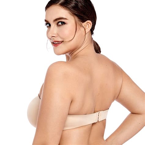 Womens Smooth Seamless Invisible Underwire Strapless Minimizer Bra