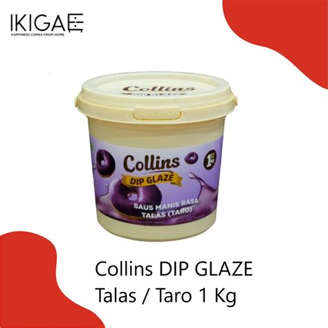 Jual COLLINS DIP GLAZE SELAI PASTA TOPPING PENGHIAS KUE DONAT 1KG