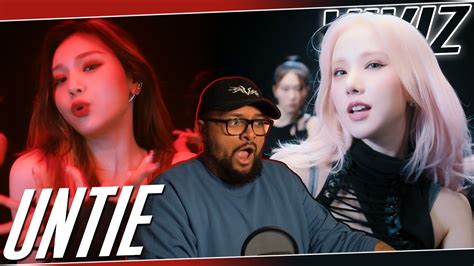 VIVIZ UNTIE Performance Video REACTION HOT GIRL EUNHA YouTube