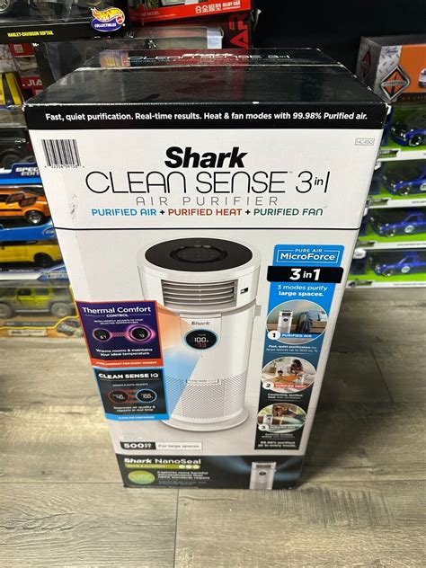 Shark In Air Purifier Heater Fan With Nanoseal Hepa Hc