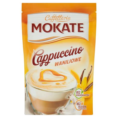 Mokate Cappuccino O Smaku Waniliowym G Allegro Pl