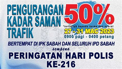 Sabah Saman Discount Paul Tan S Automotive News