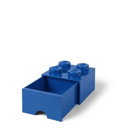 LEGO Szuflada Klocek Brick 4 Niebieska LEGO Sklep EMPIK