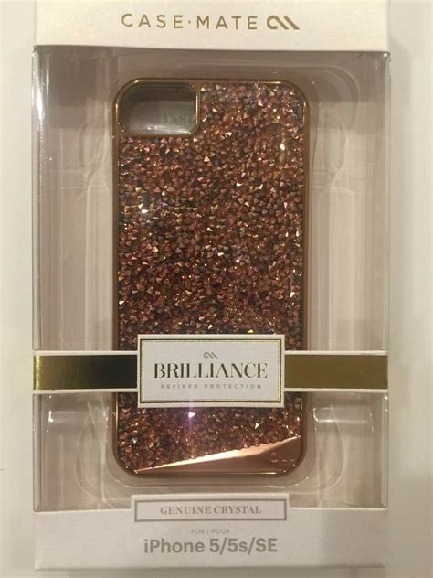 Case Mate Brilliance Case For Apple IPhone 5 5s SE Rose Gold NEW EBay