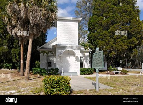 Palma Sola Historic Church Bradenton Florida Built In 1886 And Is Non