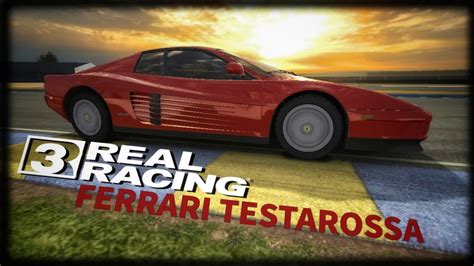 Real Racing 3 Circuit De La Sarthe Ferrari Testarossa Youtube