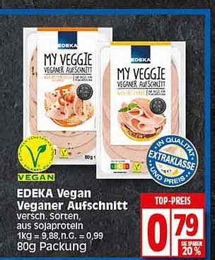 Edeka My Veggie Veganer Aufschnitt Angebot Bei Scheck In Center