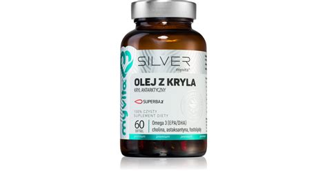 Myvita Silver Olej Z Kryla Kapsu Ki Mi Kkie Do Wspomagania Zdrowia