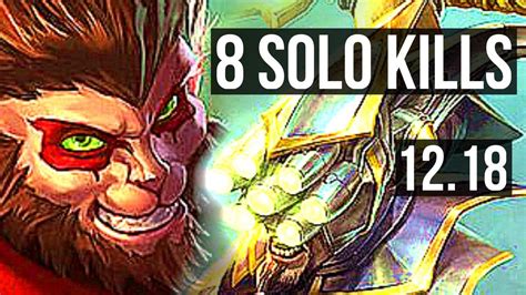 Wukong Vs Yi Jng Solo Kills Games M Mastery Legendary