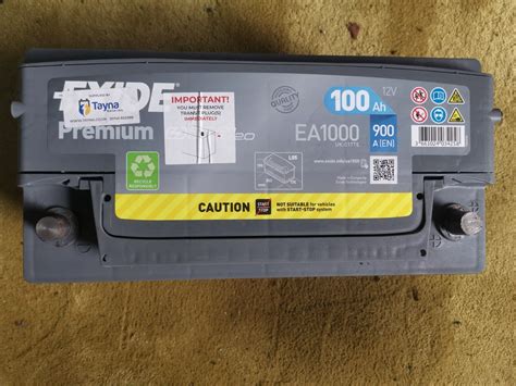 Exide Ea V Ah Car Battery Ebay