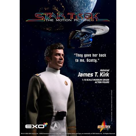 Admiral James T Kirk Exo 6 Star Trek The Motion Picture