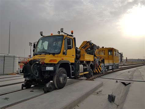 First ZAGRO Road Rail Unimog U 400 For Doha Qatar