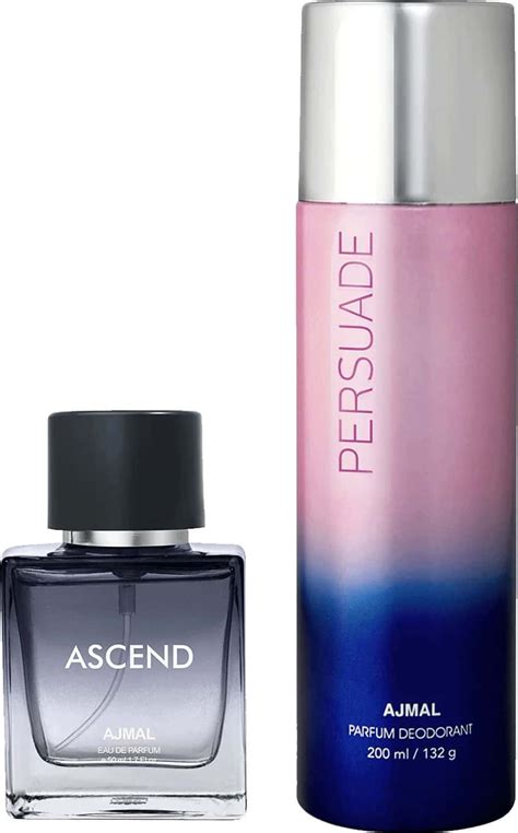 Buy AJMAL ASCEND EDP 50 ML FOR UNISEX AND AJMAL MAGNETIZE DEODORANT 200