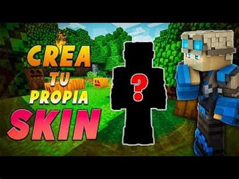 Como Crear Tu Propia SKIN DE MINECRAFT FACIL TUTORIAL 2022 JAVA EDITION