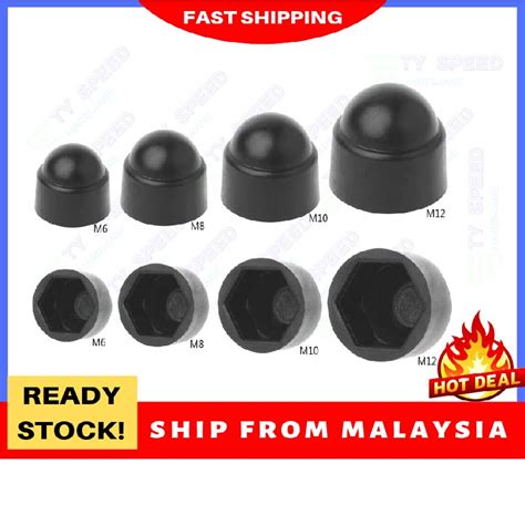 Pcs M M M M Bolt Nut Dome Protection Cap Covers Exposed Hexagon