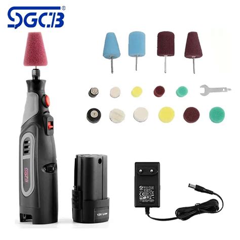 Sgcb Minikit De Pulidor De Detalles Herramienta Rotativa Inal Mbrica De