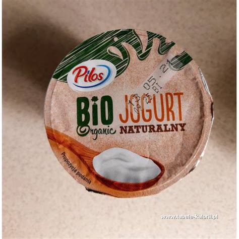 Ile Kcal Ma Jogurt Naturalny Bio Organic Pilos Tabele Kalorii