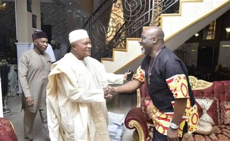 Election Ex Gov Idris Presents Pdps Dino Melaye To Kogi East