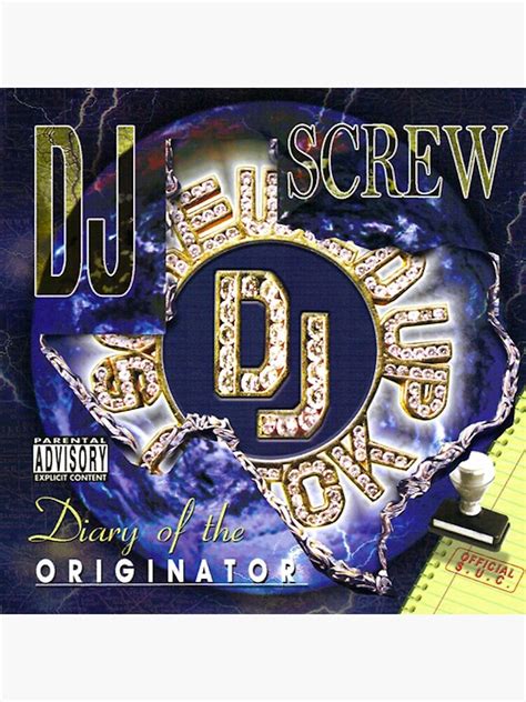 "Dj Screw" Art Print by svampwolf | Redbubble