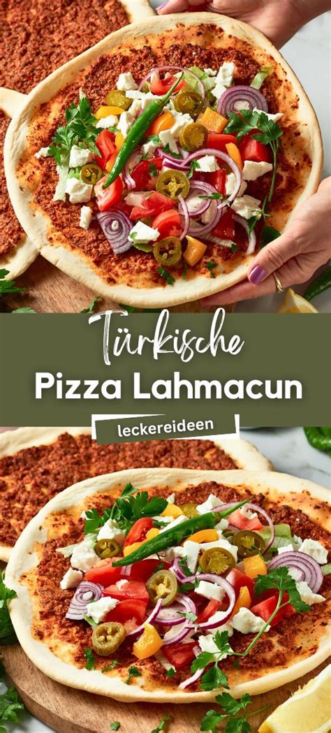 T Rkische Pizza Lahmacun Einfaches Rezept Leckere Ideen