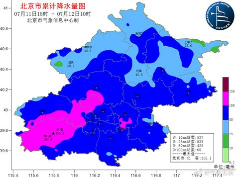 北京全市平均降水量已达717毫米，7月12日仍有明显降雨北京市新浪新闻