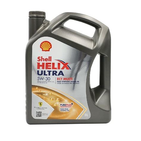 Моторное масло Shell Helix Ultra ECT Multi 5W 30 5 л 550058158