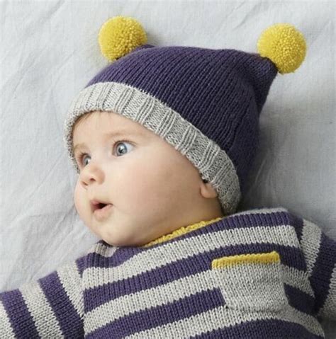 Layette comment tricoter un bonnet en laine pour bébé Femme