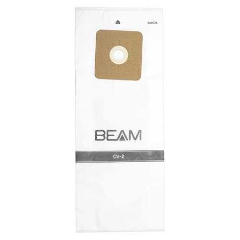 HEPA Microfilter Bag for Beam B69076 CV-2 Central Vacuum Cleaner - Pack of 3 Bags