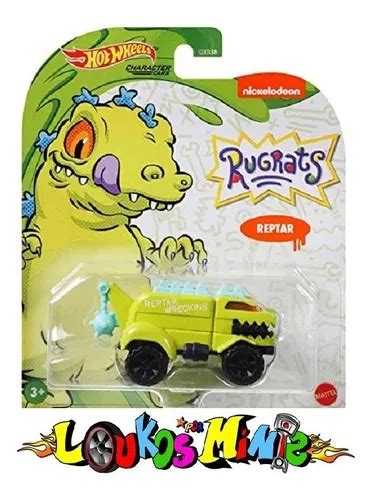 Hot Wheels Reptar Rugrats Nickelodeon Character Cars Frete grátis