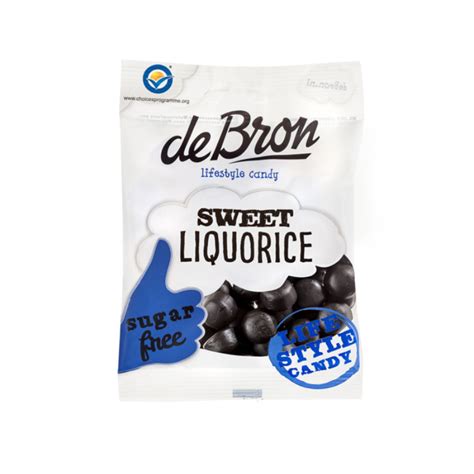 Debron® Sweet Licorice Sugar Free 4 Oz Snyders Candy