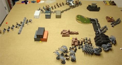 Mini Mayhem: Battle Report - Warhammer 40K