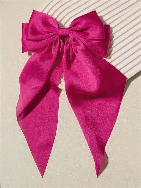 Hot Pink Collar Polyester Embellished Women Accessories Hot Pink