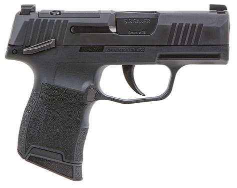 Sig Sauer P Mm Micro Pistol With Manual Thumb Safety Bxr P