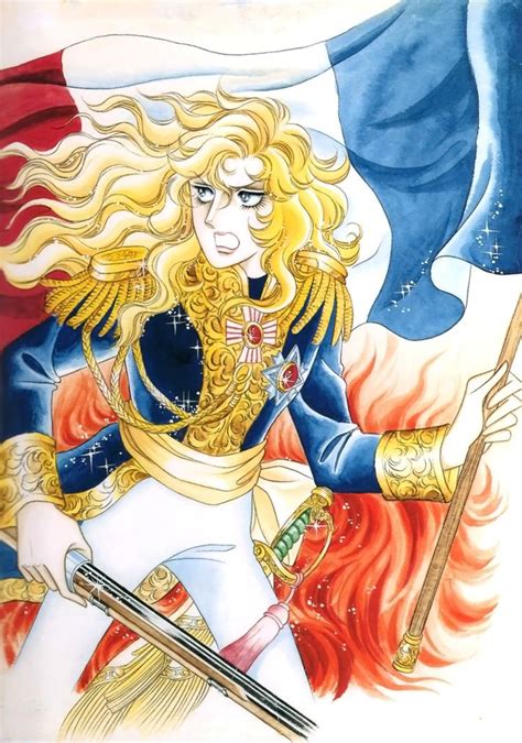 Oscar François De Jarjayes From The Rose Of Versailles Manga By Riyoko Ikeda Mangaka Riyoko