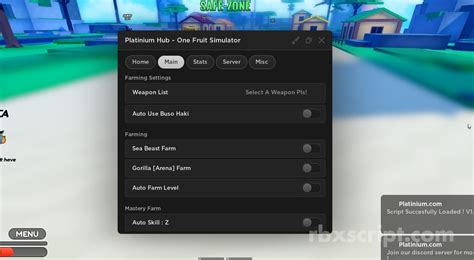 One Fruit Simulator Beta Auto Farm Level Gorilla Sea Beast More