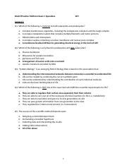 Midterm 1 Bio217 2022 Practice Exam Key Docx Bio217Practice MidTerm