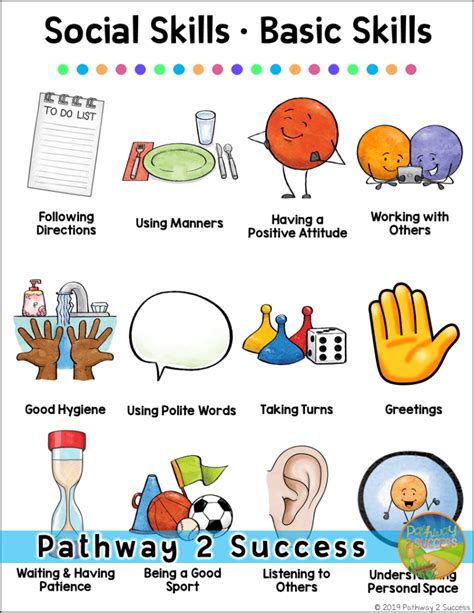 Printable Social Skills Activities Worksheets