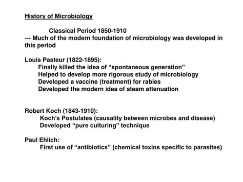 Ppt Early History Of Microbiology Powerpoint Presentation Free