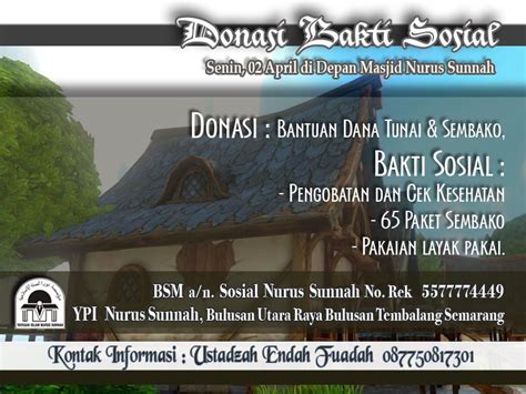 Baksos Yayasan Islam Nurus Sunnah Semarang