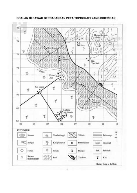 Detail Gambar Peta Topografi Koleksi Nomer 24