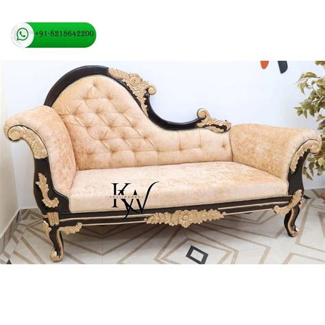 Teak Wood 2 Seater Wooden Carved Designer Couch At Best Price In