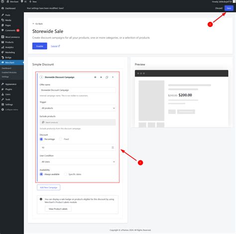 Woocommerce Storewide Sale Documentation Merchant Pro