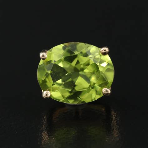 10k Peridot Component Ebth