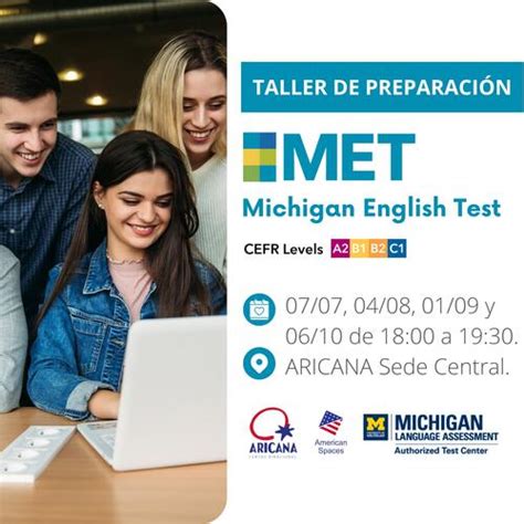 Taller de preparación para el examen MET Michigan English Test