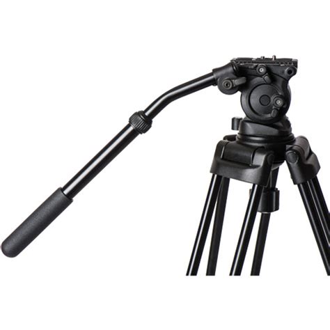 E Image FC 270A Video Tripod Kit With Dual Tube Tripod 75mm Bowl And