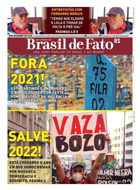 Jornal Brasil De Fato Rs N Mero By Brasil De Fato Rs Issuu