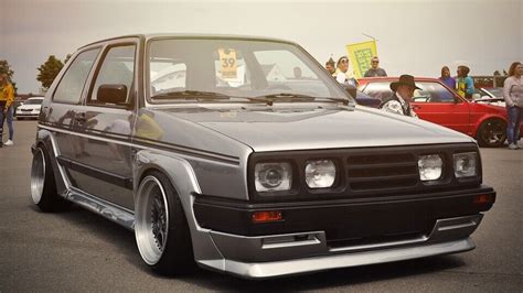 Vw Volkswagen Golf Mk Doors Kamei Look Full Body Kit Pon Sumut